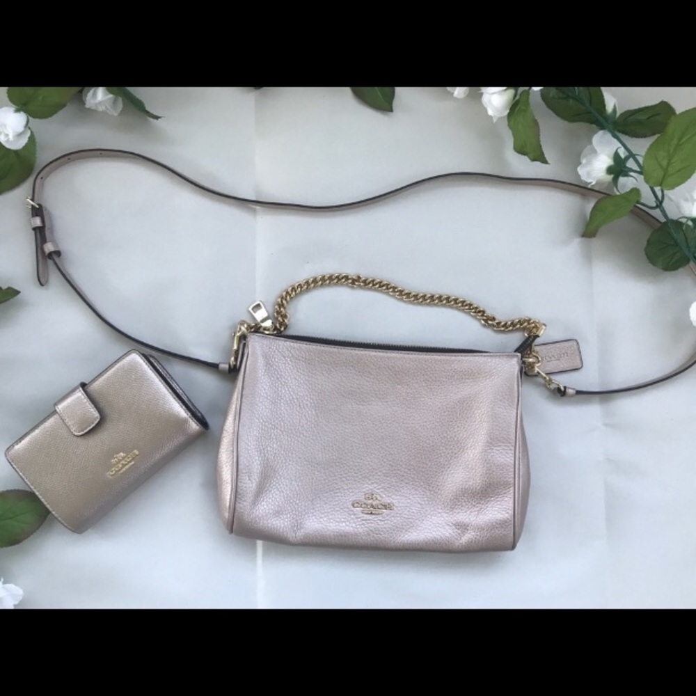 COPY - Coach Carrie Crossbody with mini wallet